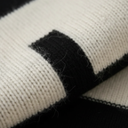 Kasjmier Trui met Geometrisch Blokpatroon